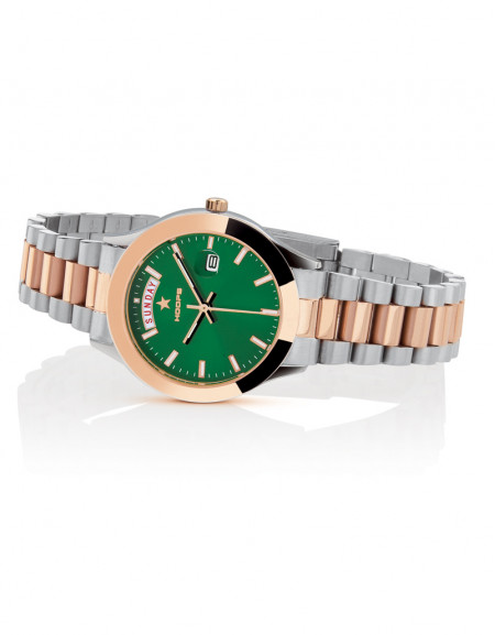 Luxury Day Date L Silver And Gold verde